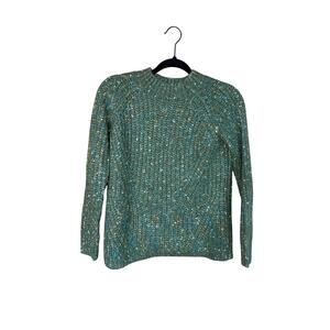 Talbots Women’s Petite Small Green Sweater – Excellent Used Condition